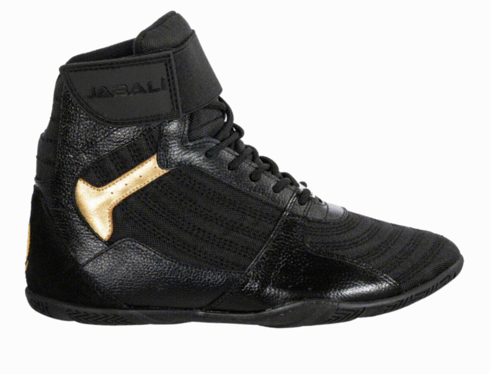 Zapatilla Deportiva Jabali Gold Negra Dorada - Image 2