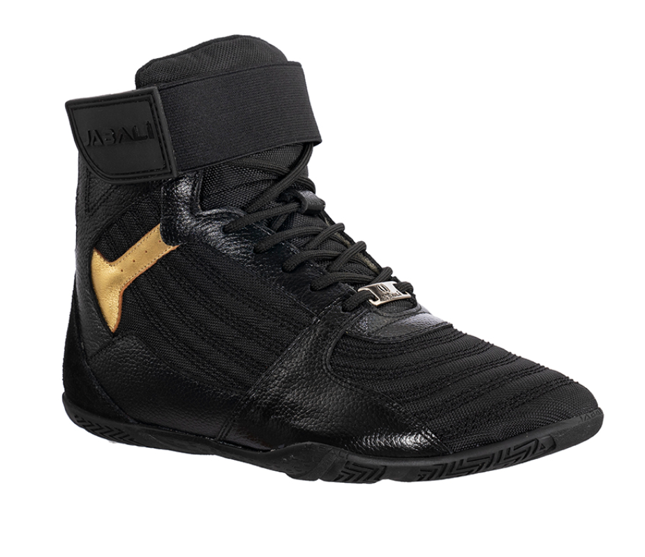 Zapatilla Deportiva Jabali Gold Negra Dorada - Image 3